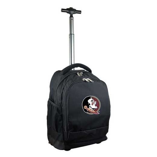 CLFSL780-BK: NCAA Florida State Seminoles Wheeled Premium Backpack